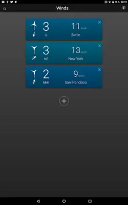 Winds android App screenshot 7