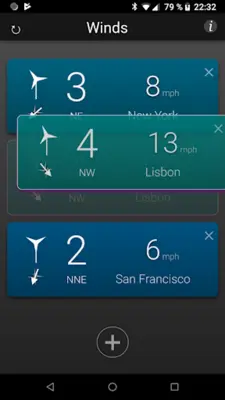 Winds android App screenshot 10