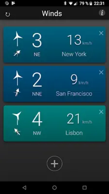 Winds android App screenshot 13