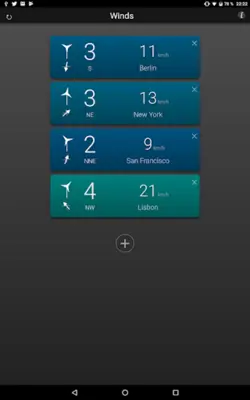 Winds android App screenshot 4